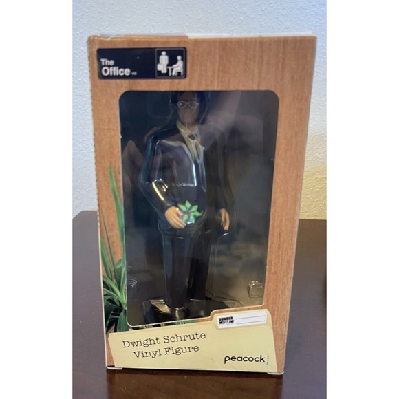 Culturefly Other - The Office Dwight Schrute Collectible Vinyl Figure Culturefly Figurine Plant
